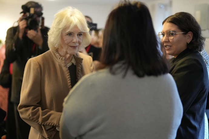 The Queen visits Women's Aid Swindon