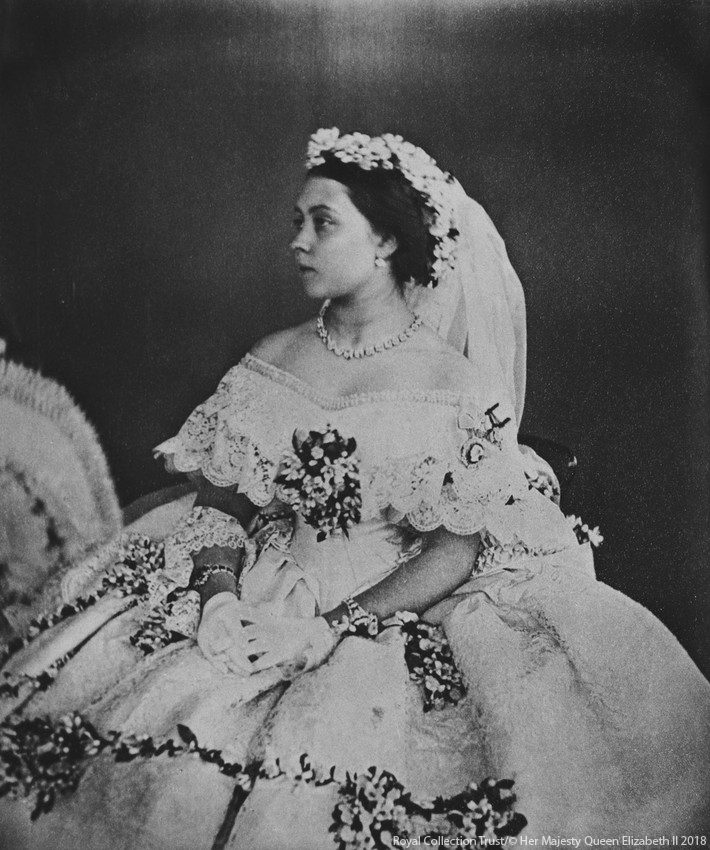 queen victoria's wedding dress