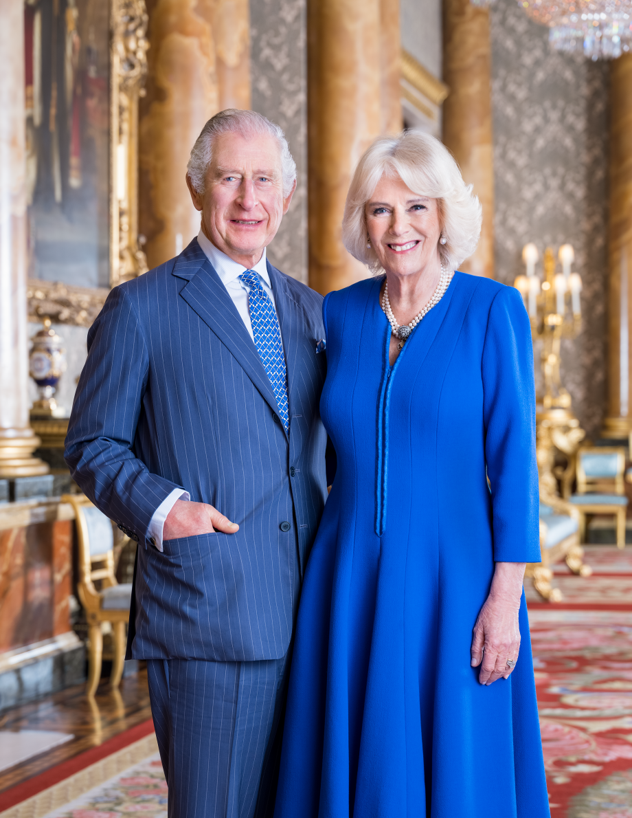 A new photograph of The King and The Queen Consort