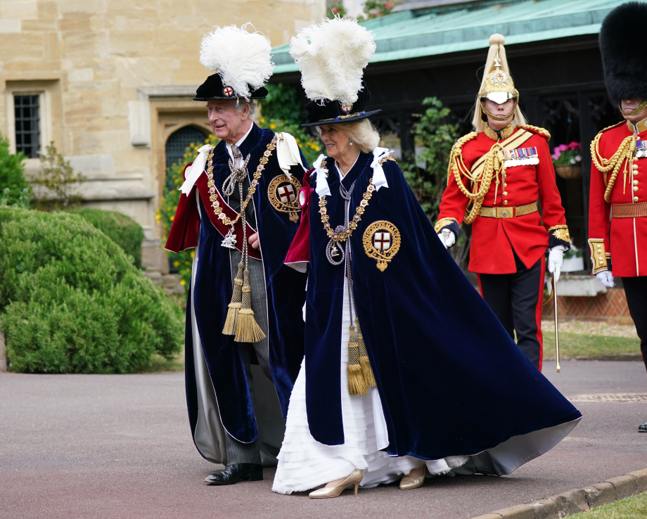 The Royal Family on X: This afternoon the Garter Day procession