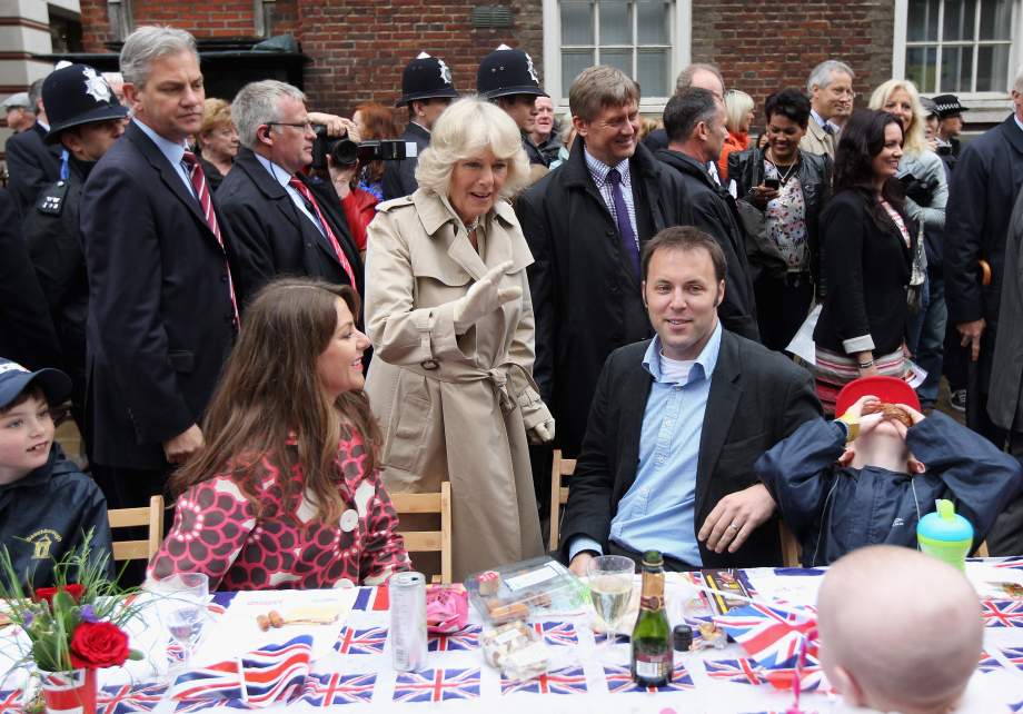 The Duchess of Cornwall at The Big Jubilee Lunch, 2012.