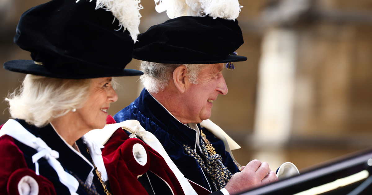 The King's first Garter Day as Sovereign of 'The Order of the
