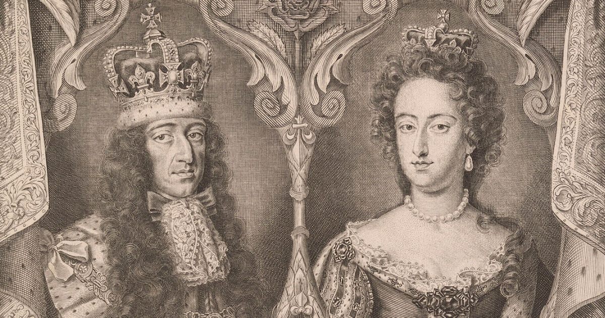 William III (r. 16891702) and Mary II (r. 16891694) The Royal Family